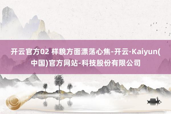 开云官方02 样貌方面漂荡心焦-开云·Kaiyun(中国)官方网站-科技股份有限公司